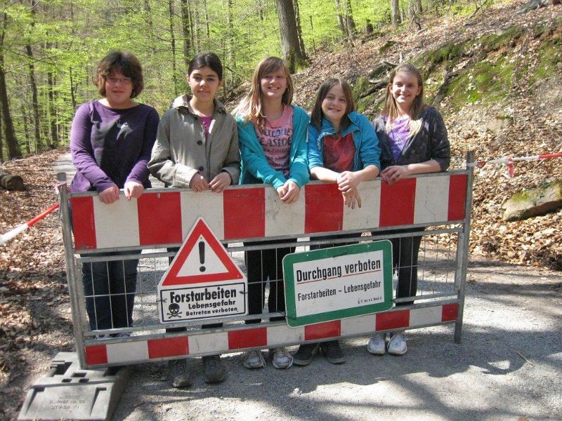 girls day 2013 043.jpg - Girls‘ Day 2013 im Forstrevier Handschuhsheim beim Landschafts- und Forstamt der Stadt Heidelberg. (Foto: Stadt Heidelberg)